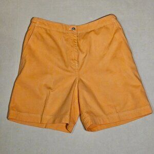 Lauren Ralph Lauren Coral High Waist Chino Shorts Size 6